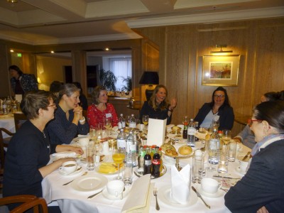 bbw Personalerfrühstück im Berliner Capital Club Gespräche